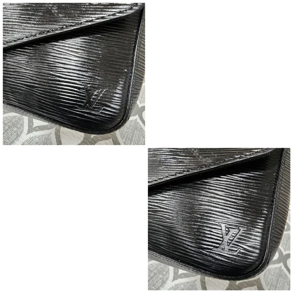 LOUIS VUITTON Epi Felicie Crossbody Bag Black - Picture 10 of 14